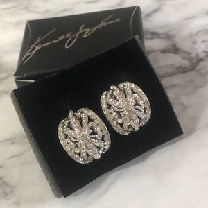 Kenneth Jay Lane Dome Clip On Earrings